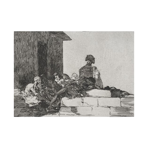 Vain Laments from the series The Disasters of War by Francisco Goya by Classic Art Stall