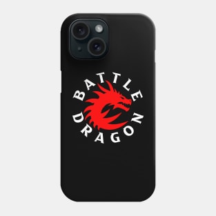 Red Battle Dragon Vector Art Design Phone Case