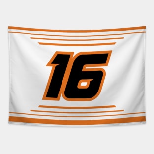 Derek Kraus #16 20240 NASCAR Design Tapestry