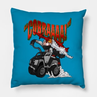 Cobra Stinger Fat Fink Style Pillow