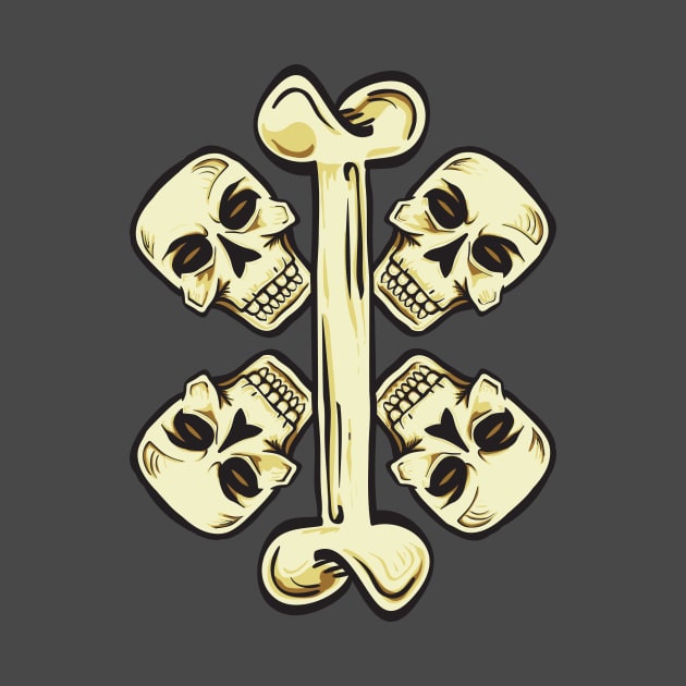 Bone & Cross-Skulls by W00D_MAN