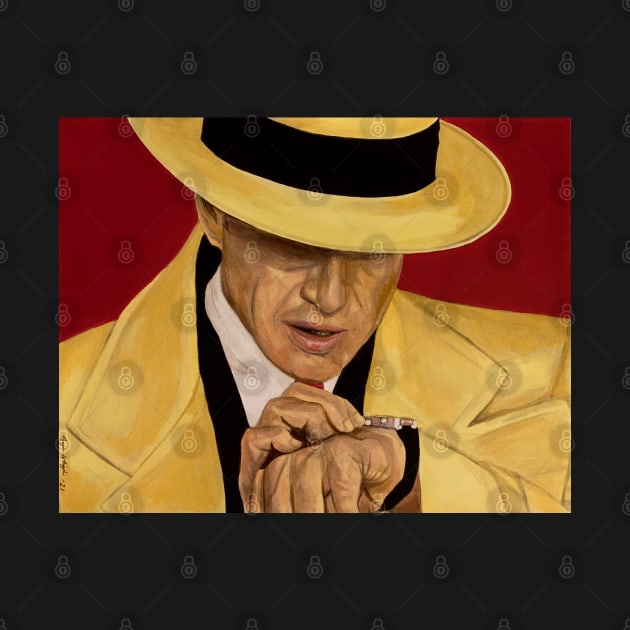 Dick Tracy comic book art by BryanWhipple