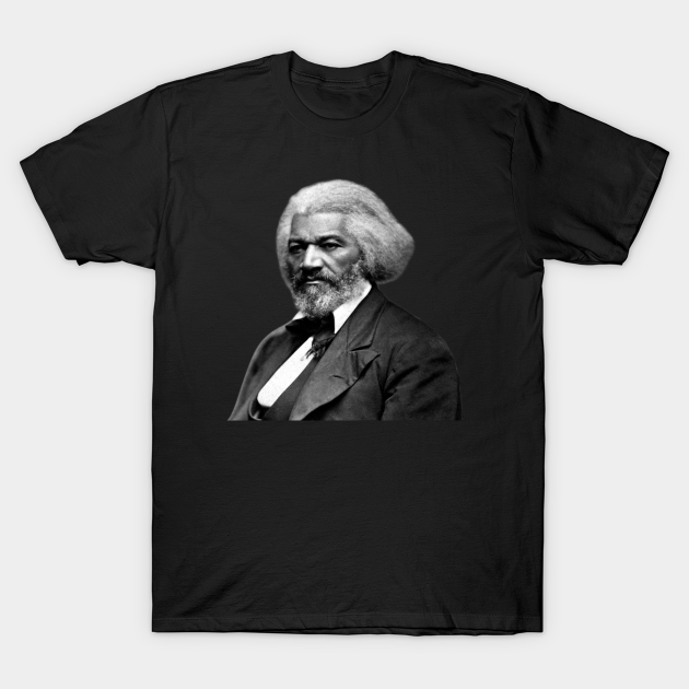 Frederick Douglass Portrait - Black History - T-Shirt