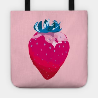 Pink Strawberry Tote