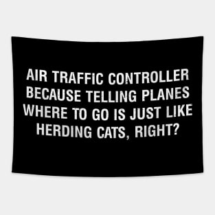 Air Traffic Controller Tapestry