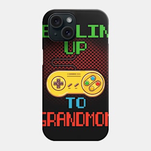 Promoted To Grandmom T-Shirt Unlocked Gamer Leveling Up Phone Case