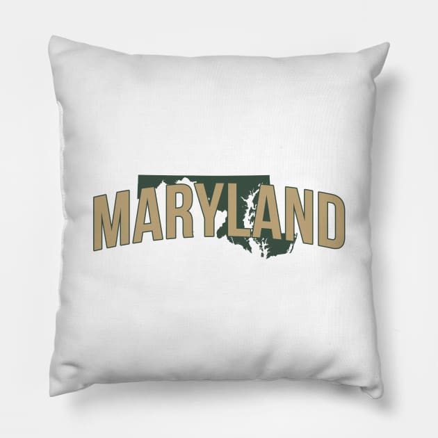 maryland Pillow by Novel_Designs