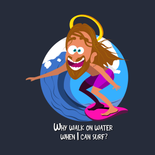 Surfing Jesus T-Shirt