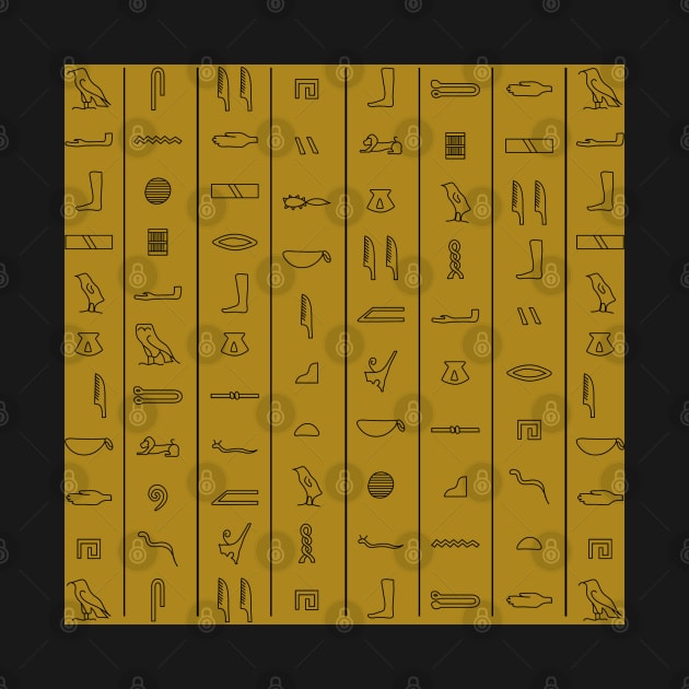 Egyptian Hieroglyphs by Pris25