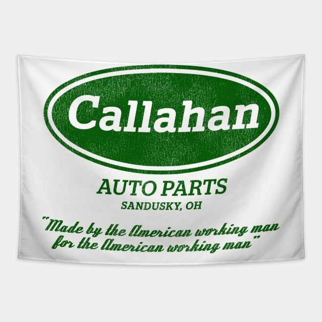 Callahan Auto Parts Worn Out Lts Tapestry by Alema Art
