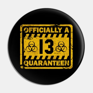 biohazard a Quaranteen 13th Pin