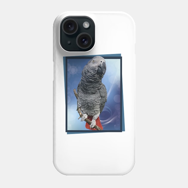 loro gris Phone Case by obscurite