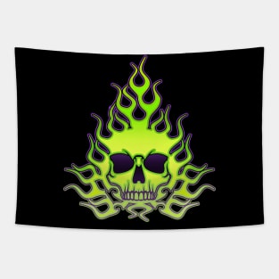 Flamin' Skeletor Tapestry