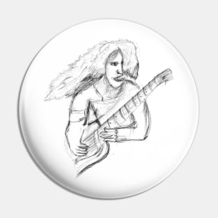 The Guitarist Pin