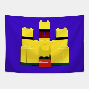 Brick Creations - Yellow Castle Tapestry