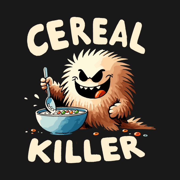 Cereal Killer Monster by DoodleDashDesigns