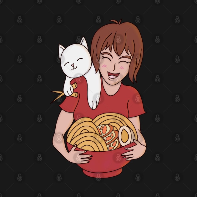Cat Ramen and Anime by pako-valor