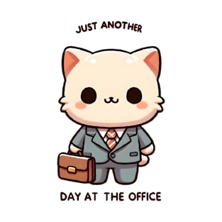 Business Cat Ready for Work T-Shirt