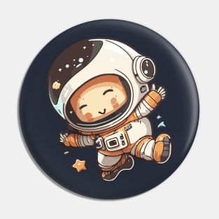 Astronaut Pin