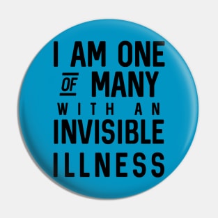 Invisible Illness Awareness Pin