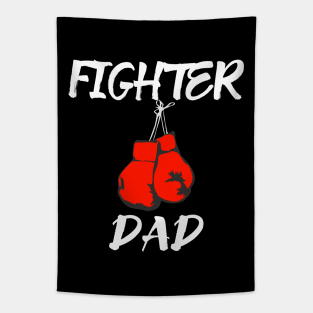 Boxing Fighter Dad Tapestry