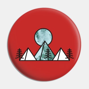 Camping Pin