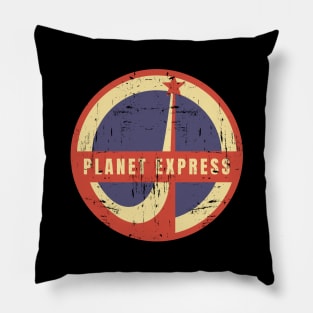 Retro Planet Express Pillow