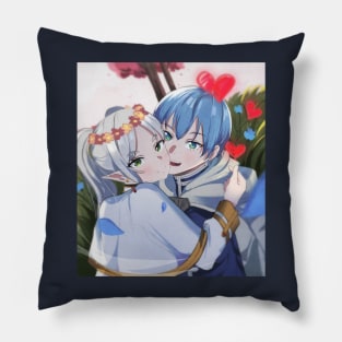 Frieren and himmel Pillow