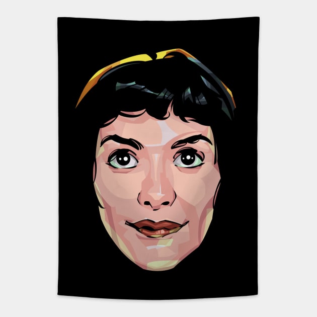 Amelie Head Tapestry by nabakumov