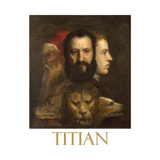 An Allegory of Time Governed by Prudence (1565) by Titian by Naves