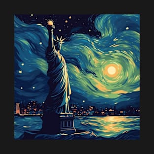 Stary Liberty Night T-Shirt