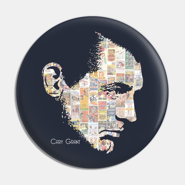 Cary Grant Pin by SullustSupplies