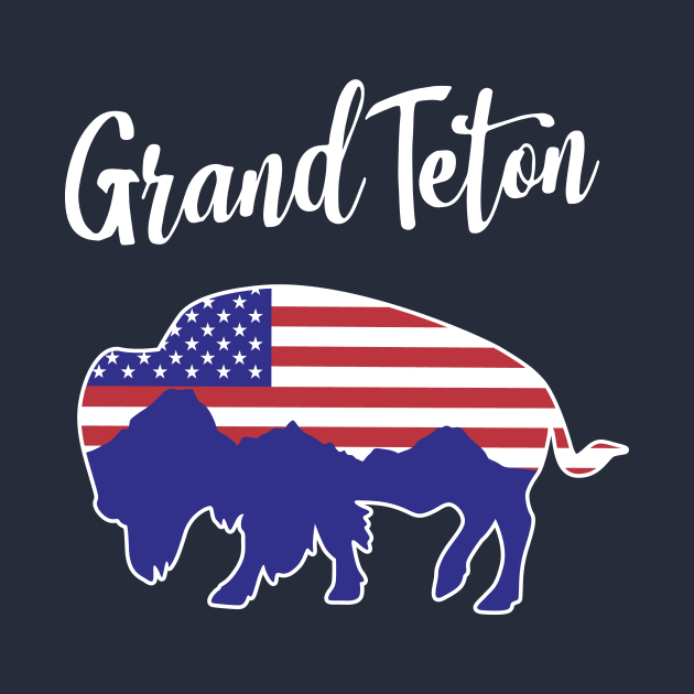 Grand Teton National Park T-Shirt by Terrybogard97