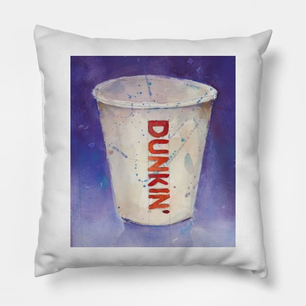 Dunkin Pillow by dfrdesign