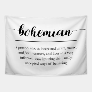 Bohemian word definition Tapestry