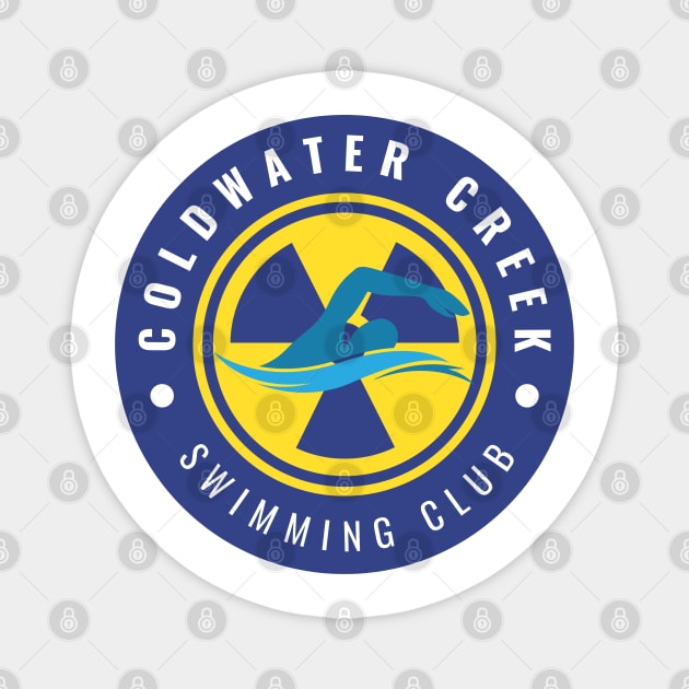 Coldwater Creek Swimming Club Magnet by Litehouse Tees