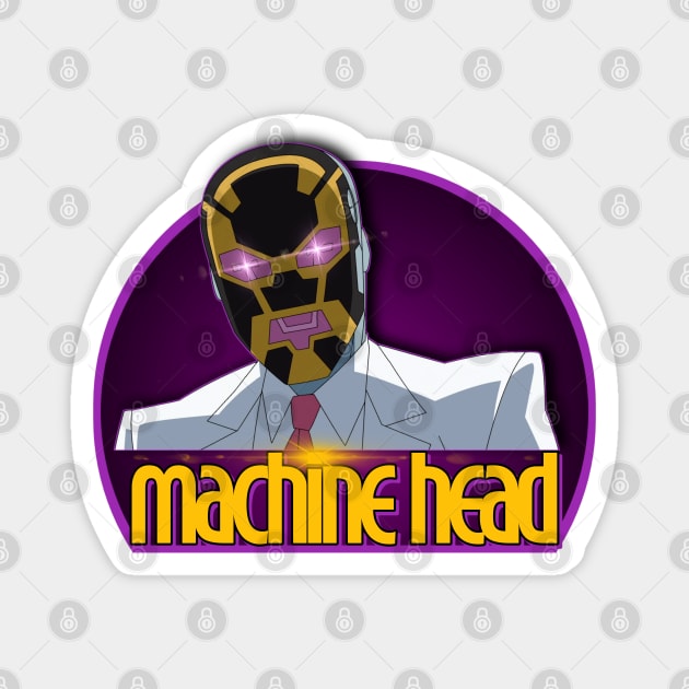 machine head Magnet by super villain