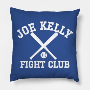 Joe Kelly Fight Club Blue Pillow