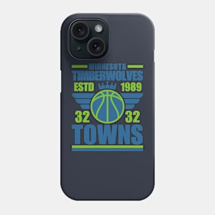 Minnesota Timberwolves Towns 32 Basketball Retro Phone Case