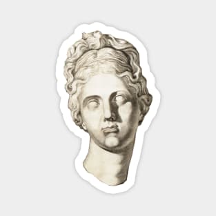 Venus statue head of classical Greek woman Magnet