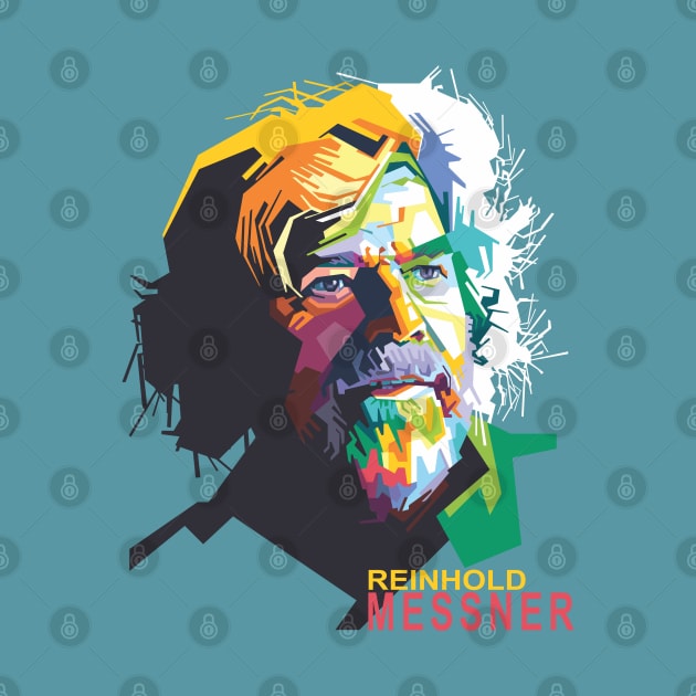 Reinhold Messner in WPAP by Alkahfsmart