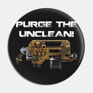 purge the unclean Pin
