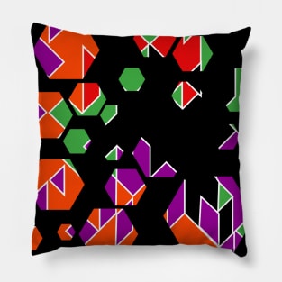 Our Colorful World No 4 Pillow