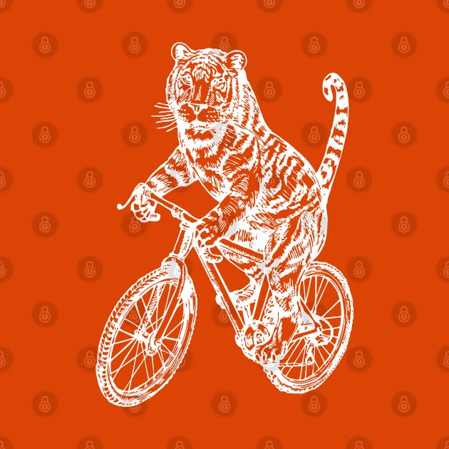 SEEMBO Tiger Cycling Bicycle Cyclist Bicycling Bike Biking by SEEMBO