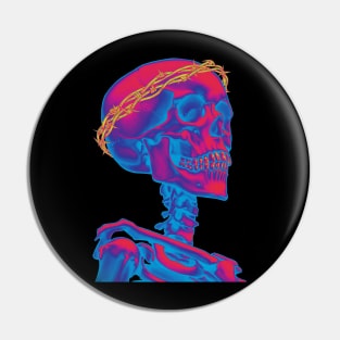 Human Skull V4 ALT1 Pin