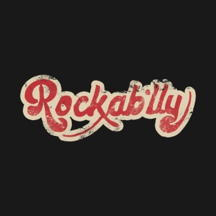 Rockabilly Distressed Logo T-Shirt