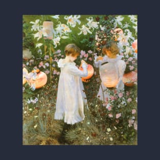 Carnation, Lily, Lily, Rose by John Singer Sargent T-Shirt