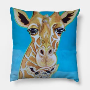 Giraffe Love Pillow