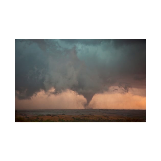 Tornado over fields, USA (C003/6464) by SciencePhoto