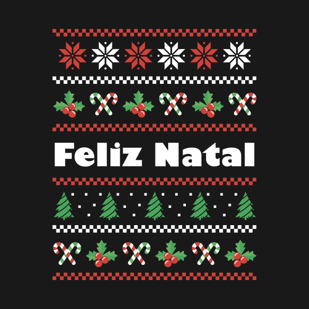 Portugese Christmas Feliz Natal by SunburstGeo